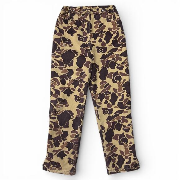 Vintage Pants - True Vintage Womens Duck Camo Dakota Industries Insulated Pants Hunting 12